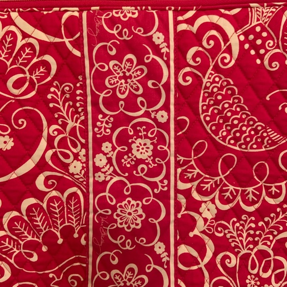 Vera Bradley Twirly Bird Pink laptop/tablet case - Picture 2 of 9
